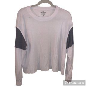 Hollister Women's Waffle Knit Long Sleeve - Large